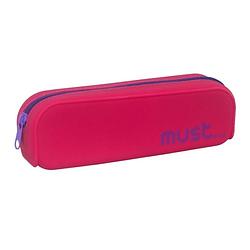 Foto van Must etui focus junior 20 x 5 x 6 cm siliconen fuchsia