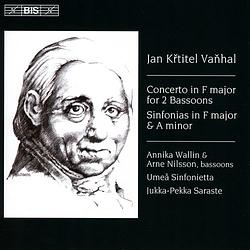 Foto van Vanhal: concerto for 2 bassoons - cd (7318590002889)