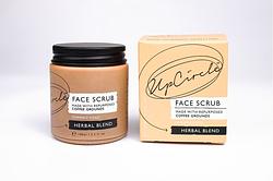 Foto van Upcircle coffee face scrub - herbal blend for acne