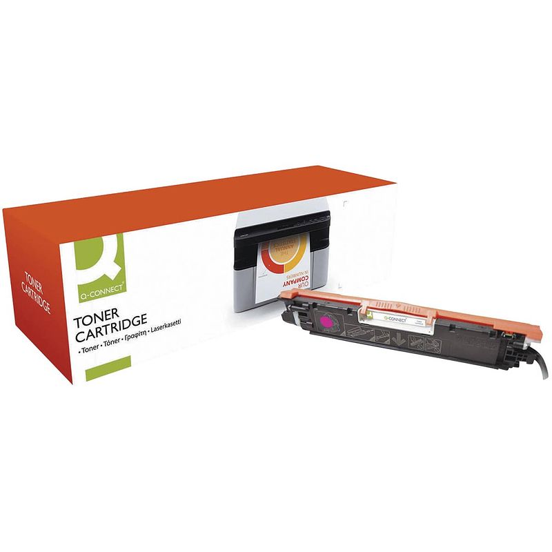 Foto van Q-connect toner magenta 1000 pagina'ss voor hp - oem: ce313a