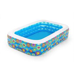 Foto van Bestway kinderzwembad opblaasbaar 229x152x56 cm blauw