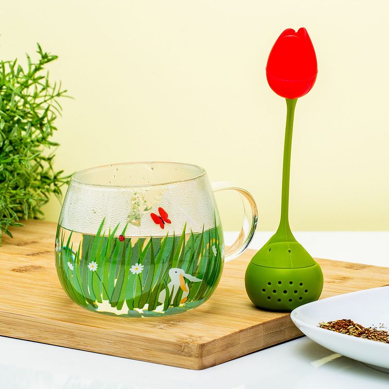 Foto van Tea garden thee infuser en kop