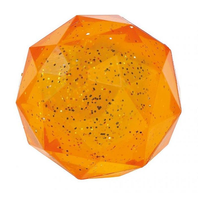 Foto van Moses stuiterbal diamant oranje 4,5 cm