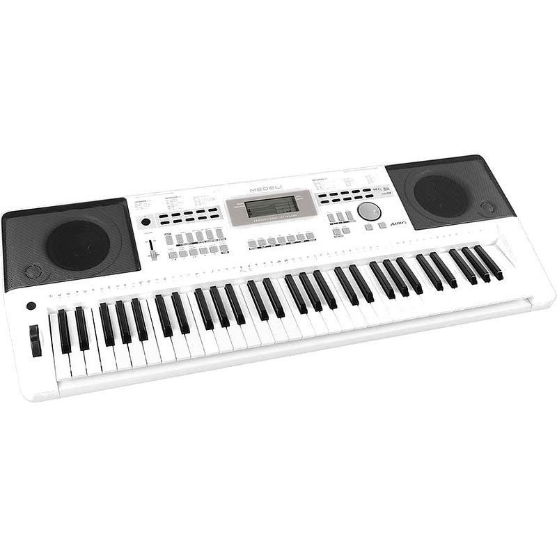 Foto van Medeli a100sw 61 toetsen keyboard wit