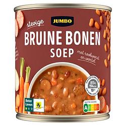 Foto van Jumbo bruine bonensoep met rookworst 300ml