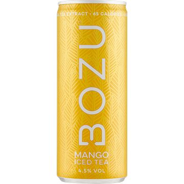 Foto van Bozu mango iced tea 4,5% 250ml bij jumbo