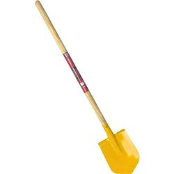 Foto van Synx tools kinderschopje mini spade geel - kinderspade - buitenspeelgoed - tuinierspeelgoed- totale lengte 73cm