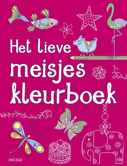 Foto van Het lieve meisjes kleurboek