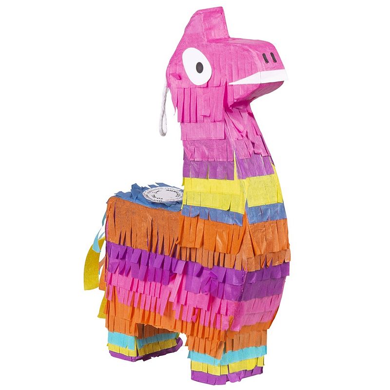 Foto van Boland mini-piñata 23 x 13 cm lama