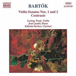 Foto van Bartók: violin sonatas nos.1 & 2 - cd (4891030507494)