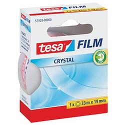 Foto van Tesafilm crystal, ft 33 m x 19 mm, doosje met 1 rolletje