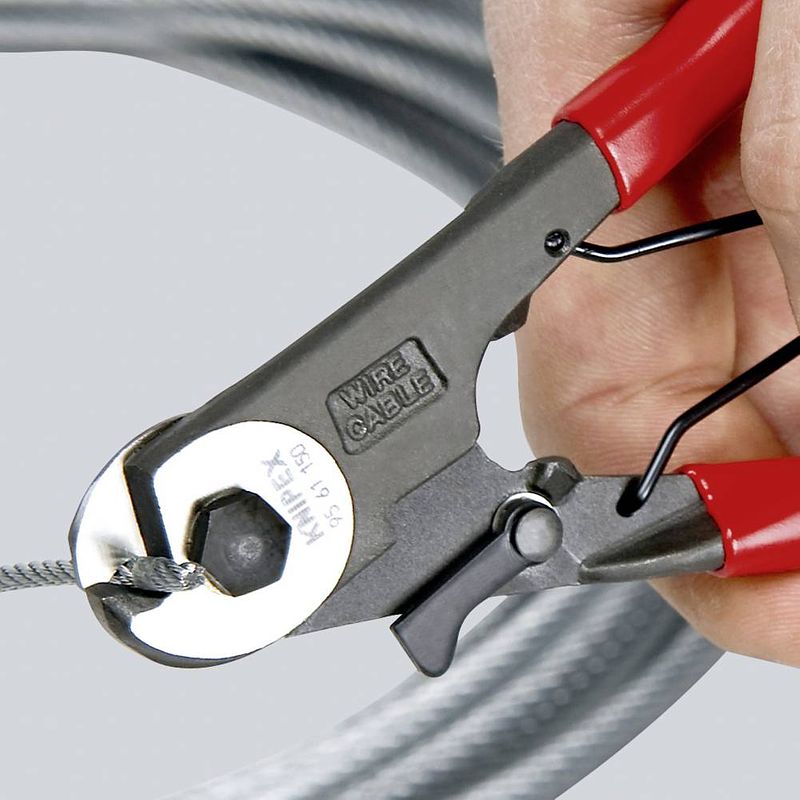 Foto van Knipex 95 61 150 bowdenkabelschaar 150 mm