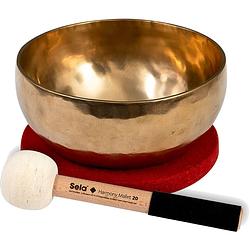Foto van Sela harmony singing bowl 19 klankschaal voor muziek, meditatie en geluidsmassage