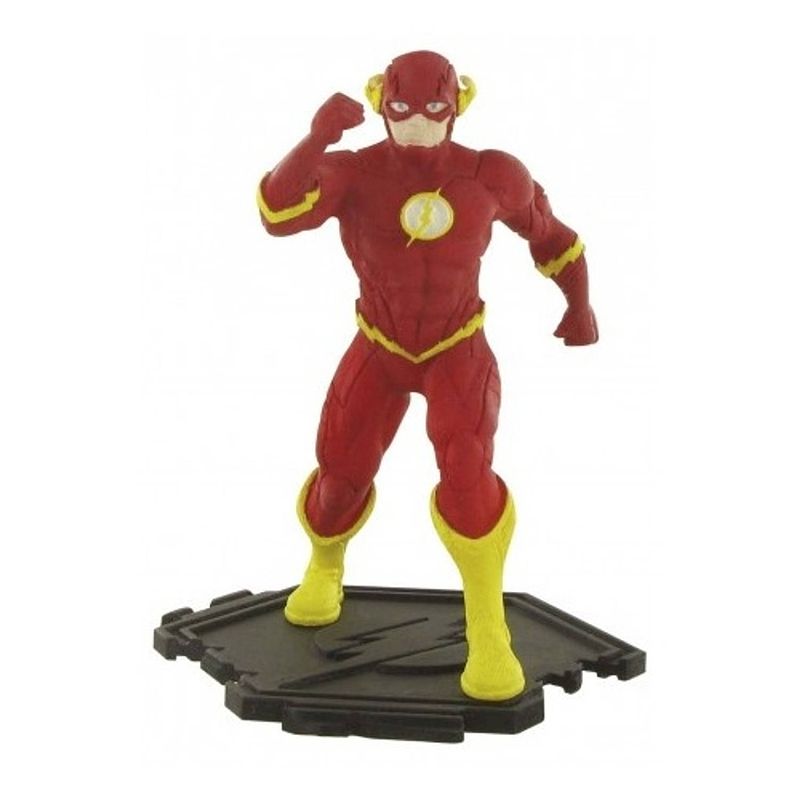 Foto van Comansi speelfiguur justice league - flash 9 cm rood