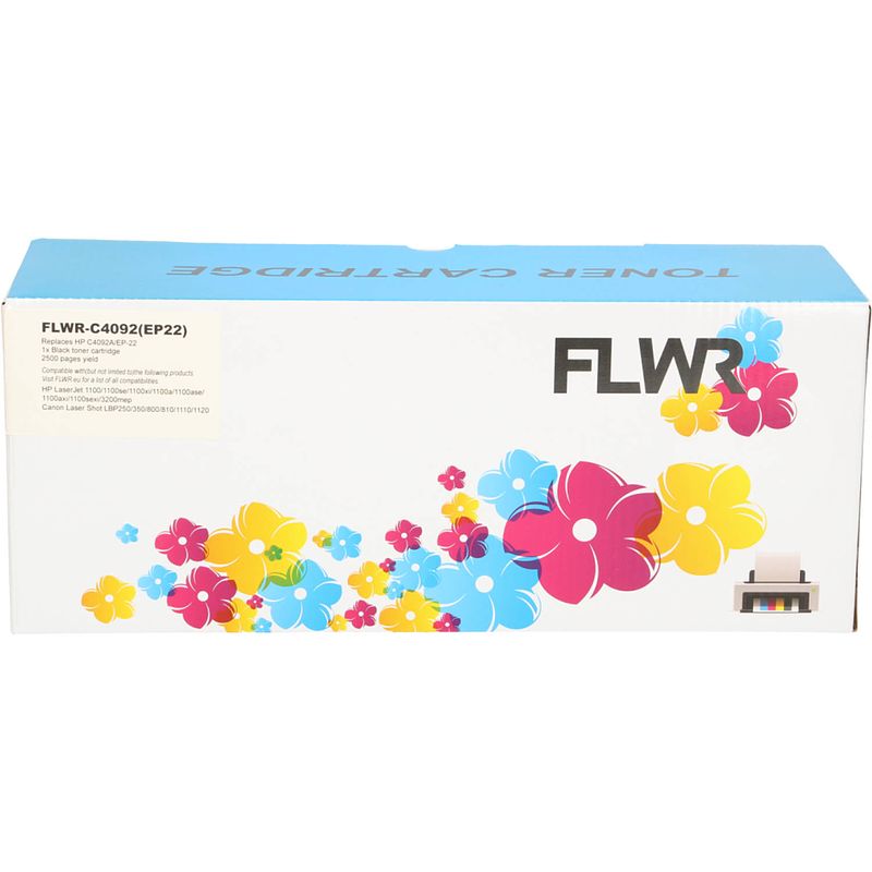 Foto van Flwr hp 92a / ep-22 toner zwart toner