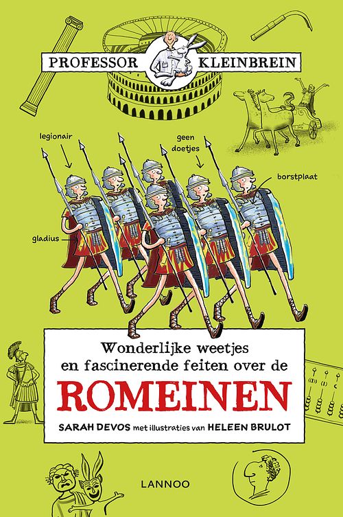 Foto van Wonderlijke weetjes en fascinerende feiten over de romeinen - sarah devos - ebook (9789401434256)