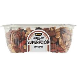 Foto van Jumbo ongebrande superfood notenmix 140g aanbieding bij jumbo | cup a 110250 gram