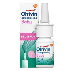 Foto van Otrivin zoutoplossing baby neusspray 15ml bij jumbo