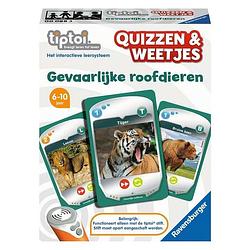 Foto van Ravensburger tiptoi quizzen en weetjes gevaarlijke roofdieren