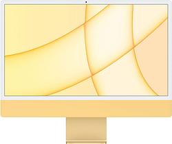 Foto van Apple imac 24" (2021) 8gb/256gb apple m1 met 8 core gpu geel
