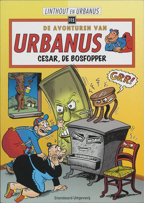 Foto van Urbanus 115 - cesar, de bosfopper - linthout, urbanus - paperback (9789002217548)