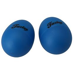 Foto van Fazley funtune egg-02-bl egg shakers blauw (2 stuks)