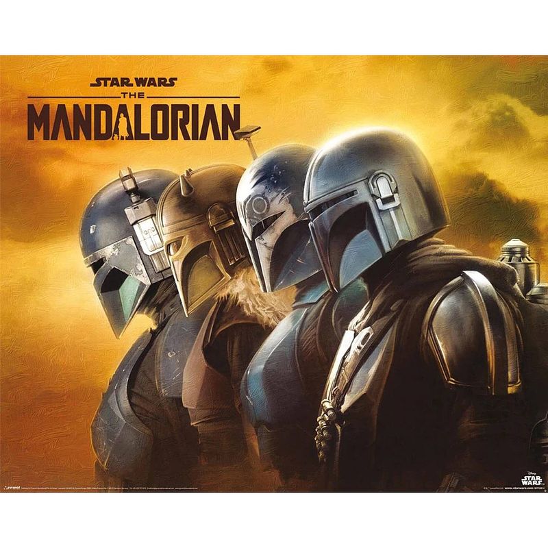 Foto van Poster the mandalorian s3 creed 50x40cm