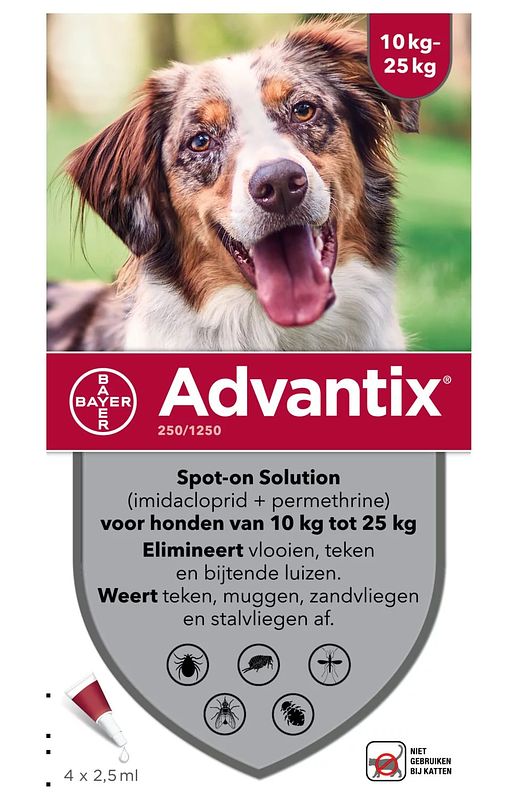 Foto van Advantix 250/1250 spot-on solution