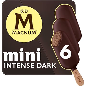 Foto van Magnum mini ijs intense dark 6 x 55ml bij jumbo