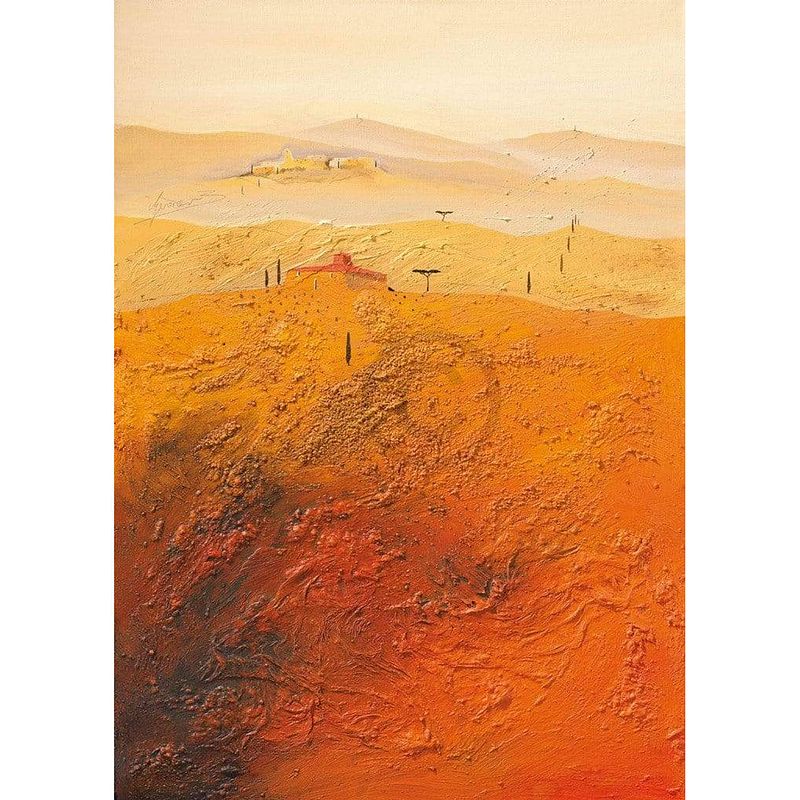 Foto van Bernhard gerner - mediterrane landschaft 1 kunstdruk 50x70cm