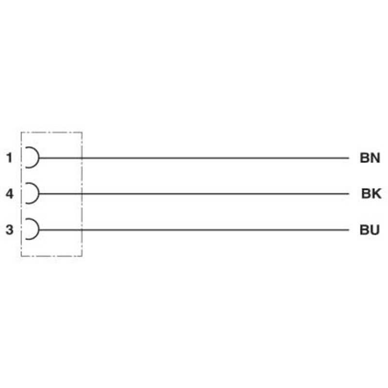 Foto van Phoenix contact 1510748 sensor/actuator aansluitkabel aantal polen: 3 5.00 m 1 stuk(s)