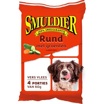 Foto van Smuldier rund met groenten 4 x 60g bij jumbo