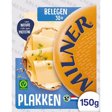 Foto van Milner belegen 30+ kaas 6 plakken 150g bij jumbo