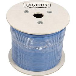 Foto van Digitus dk-1613-a-vh-5 netwerkkabel cat 6a u/utp 4 x 2 x 0.25 mm² lichtblauw 500 m