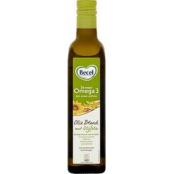 Foto van Becel olie blend olijfolie vegan en 100% plantaardig met omega 3 fles 500ml bij jumbo