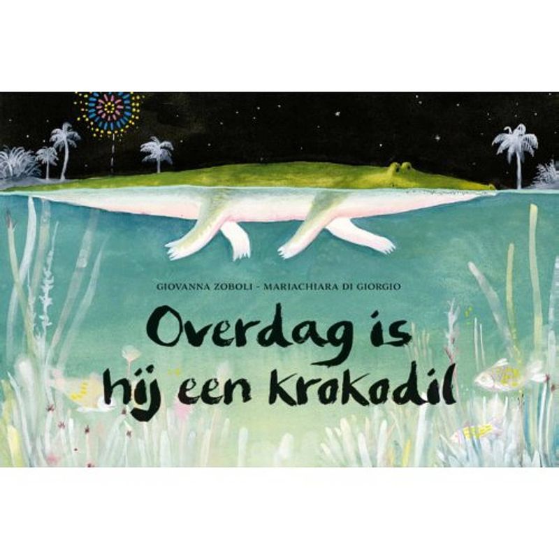 Foto van Overdag is hij een krokodil