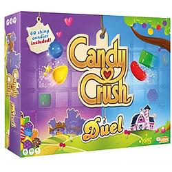 Foto van Just games gezelschapsspel candy crush duel junior paars/blauw