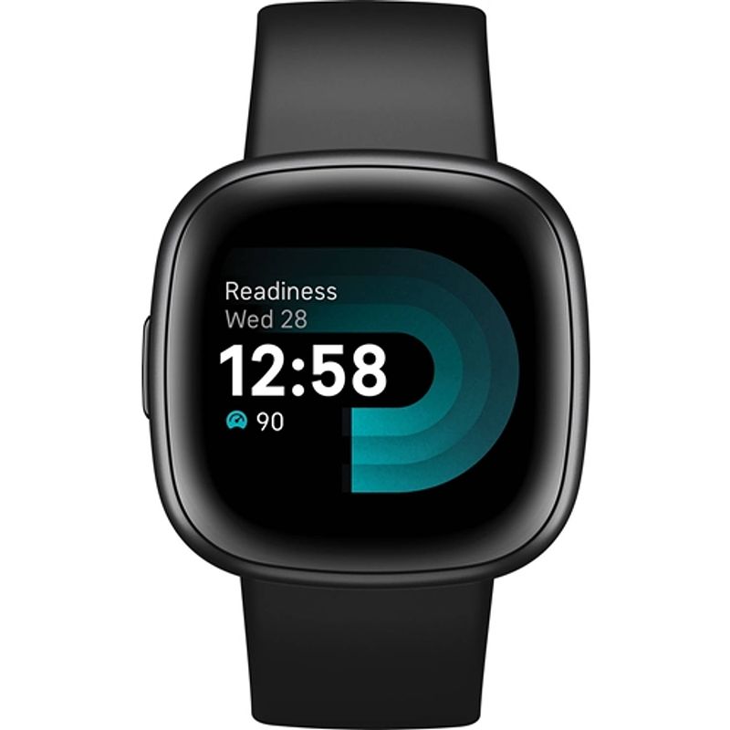 Foto van Fitbit smartwatch versa 4 (zwart)