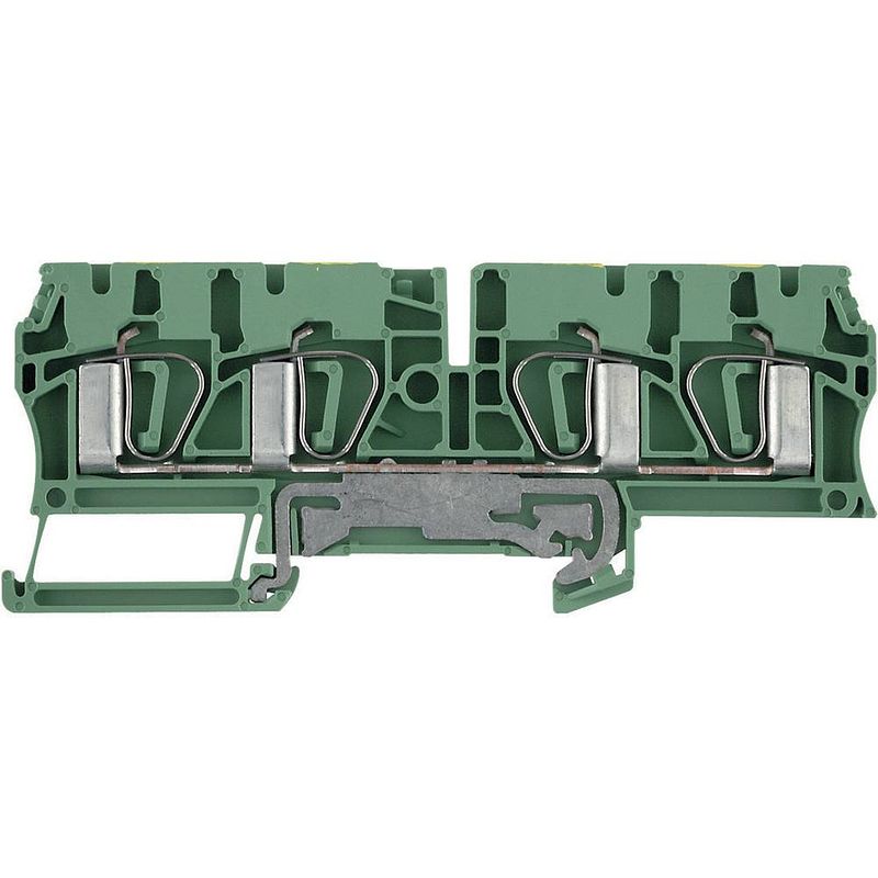 Foto van Beschermingsleiding-klem zpe weidmüller zpe 4/4an 7904280000-1 groen, geel 1 stuk(s)