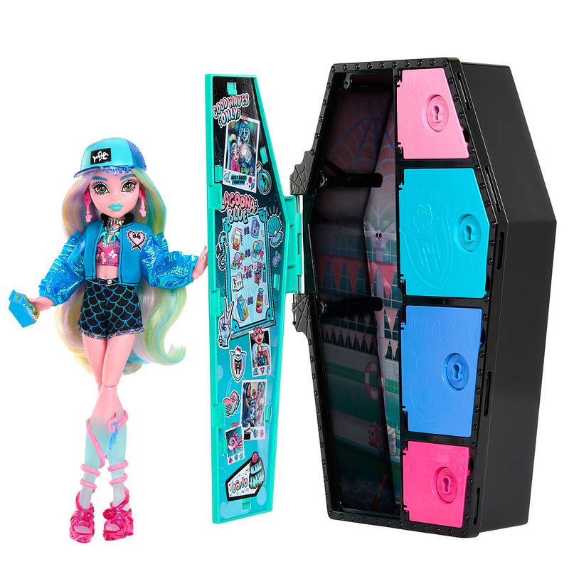 Foto van Monster high skulltimate secrets lagoona blue pop