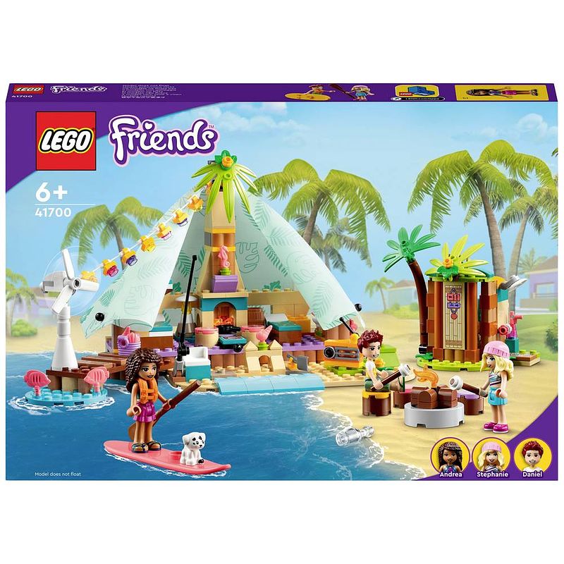 Foto van Lego friends strand glamping - 41700