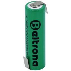 Foto van Beltrona rtuaaz speciale oplaadbare batterij aa (penlite) z-soldeerlip nimh 1.2 v 2200 mah