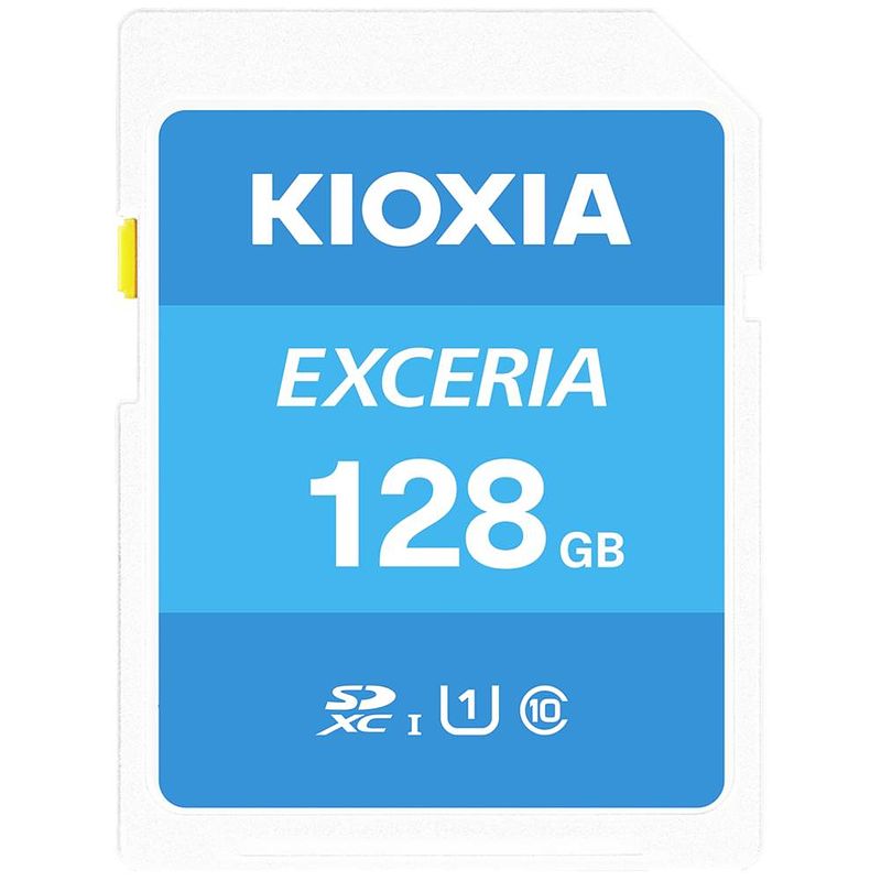 Foto van Kioxia exceria sdxc-kaart 128 gb uhs-i