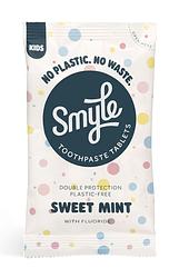 Foto van Smyle tandpasta tabs sweet mint kids navulling
