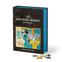 Foto van Basquiat bird on money 500 piece book puzzle - puzzel;puzzel (9780735379251)