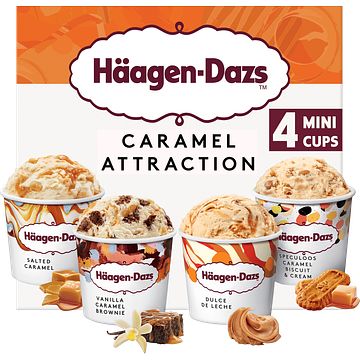 Foto van Haagendazs caramel attraction mini cups bij jumbo