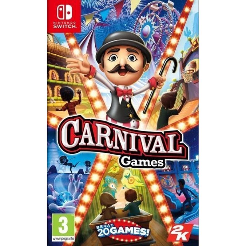 Foto van Carnival games (code in a box) - nintendo switch