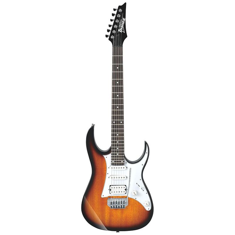 Foto van Ibanez grg140sb rg gio elektrische gitaar sunburst