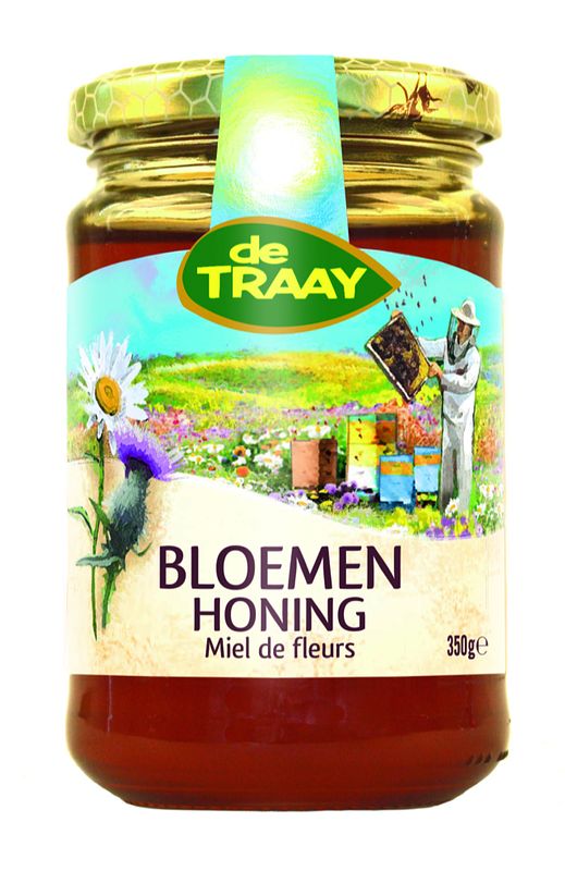 Foto van De traay bloemenhoning