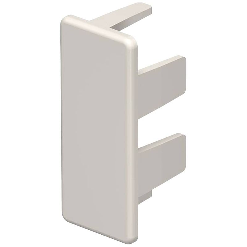 Foto van Obo bettermann 6162525 eindstuk (b x h) 40 mm x 17 mm crème-wit 10 stuk(s)